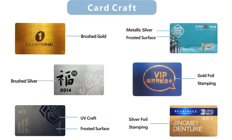 Free Sample RFID Plastic Supermarket Discount Card Manufacturer in China