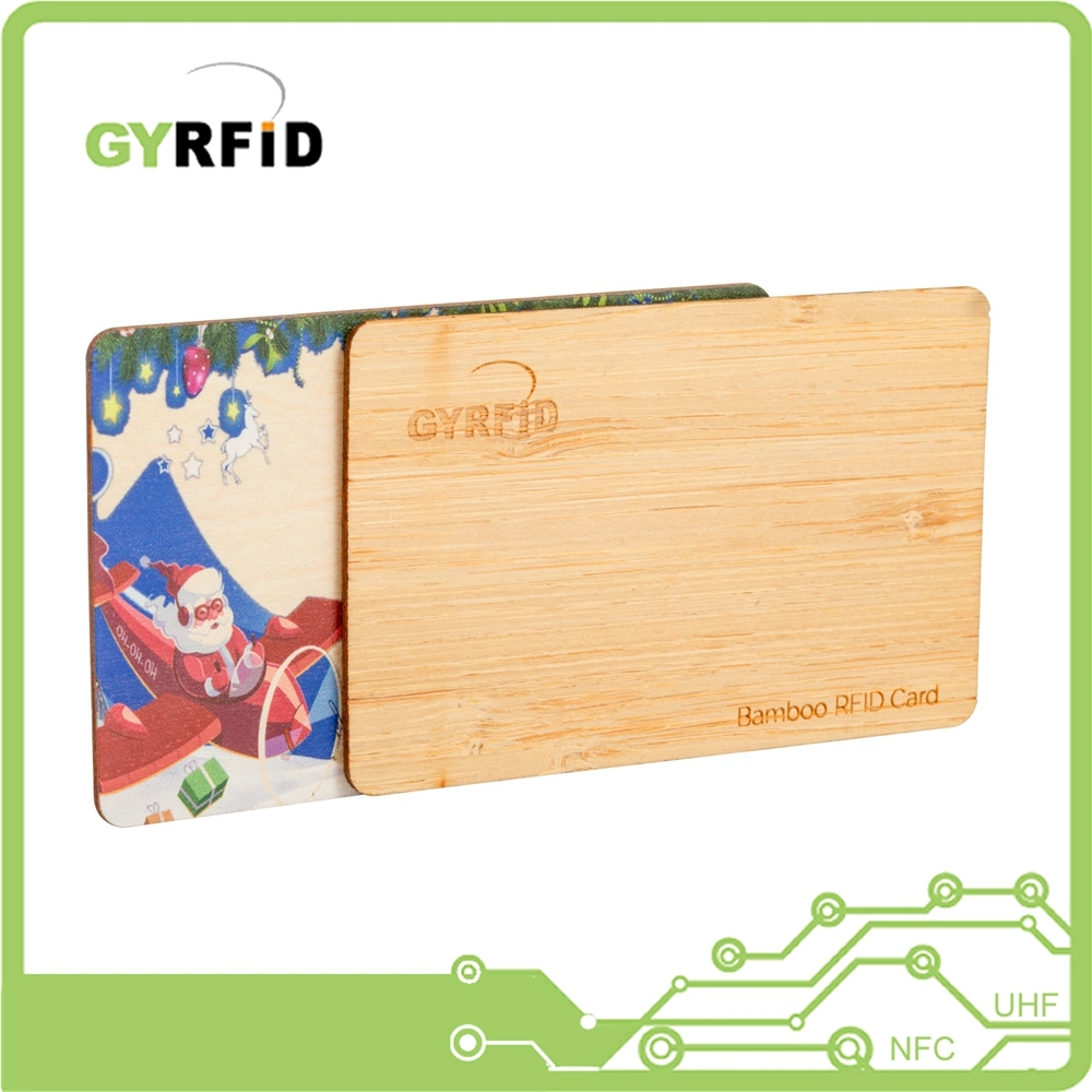 Eco-Friendly RFID Wooden Card DESFire EV2 for Hotel (ISOW)