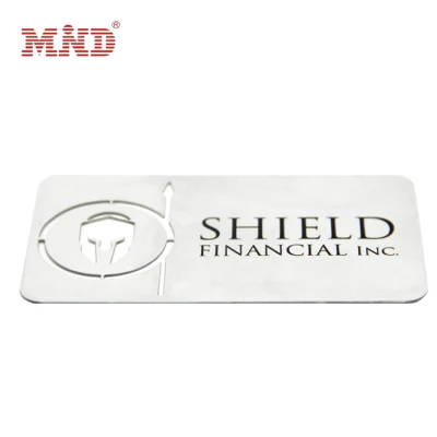 304 ステンレス鋼製の安価な金属カード/名刺