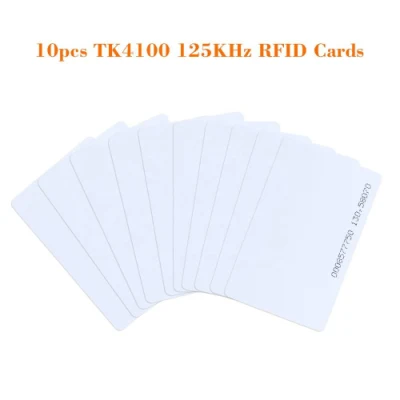 125kHz Lf 周波数の書き換え可能なプラスチック製 RFID ID カード