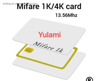RFID 無線周波数 RF ブランクホワイト近接 PVC IC スマートカード非接触 MIFARE 1K/4K 13.56MHz IC チップカード