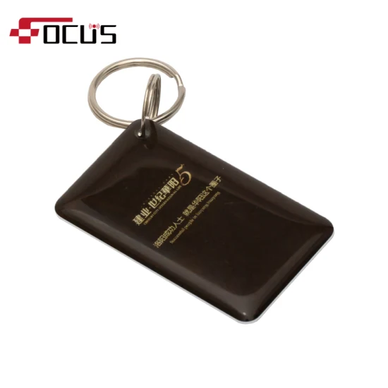 RFID 互換エポキシ非接触カード、13.56 MHz、NFC エポキシ耐性金属タグ