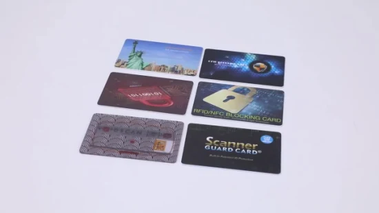 Sparklesafe 高品質ブランク RFID ブロッキング カード、スマート Lf Hf UHF RFID カード
